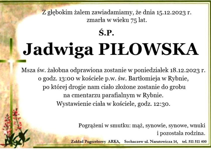 Jadwiga Piłowska