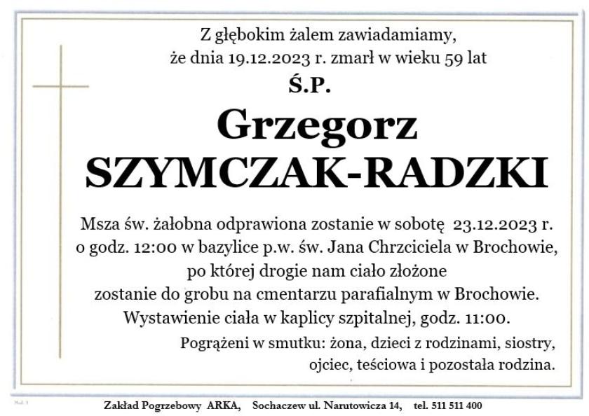 Grzegorz Szymczak-Radzki