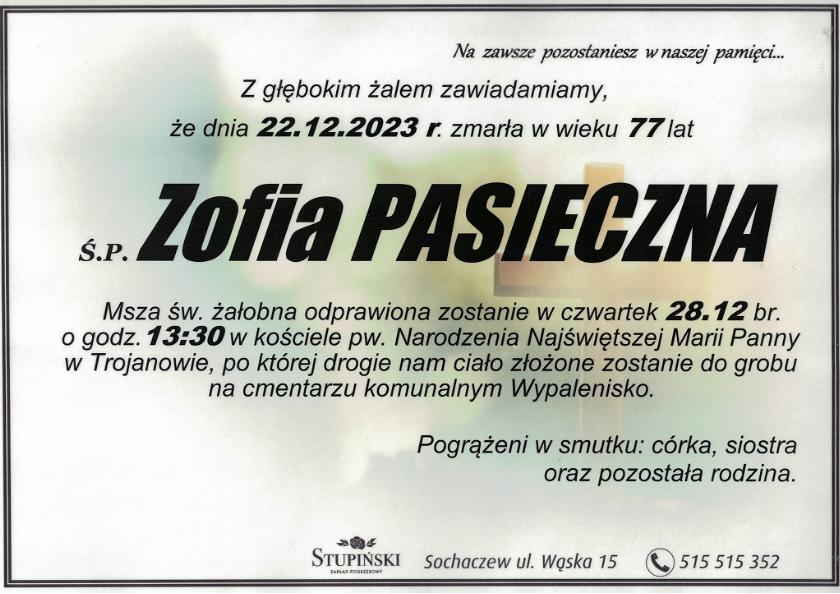 Zofia Pasieczna