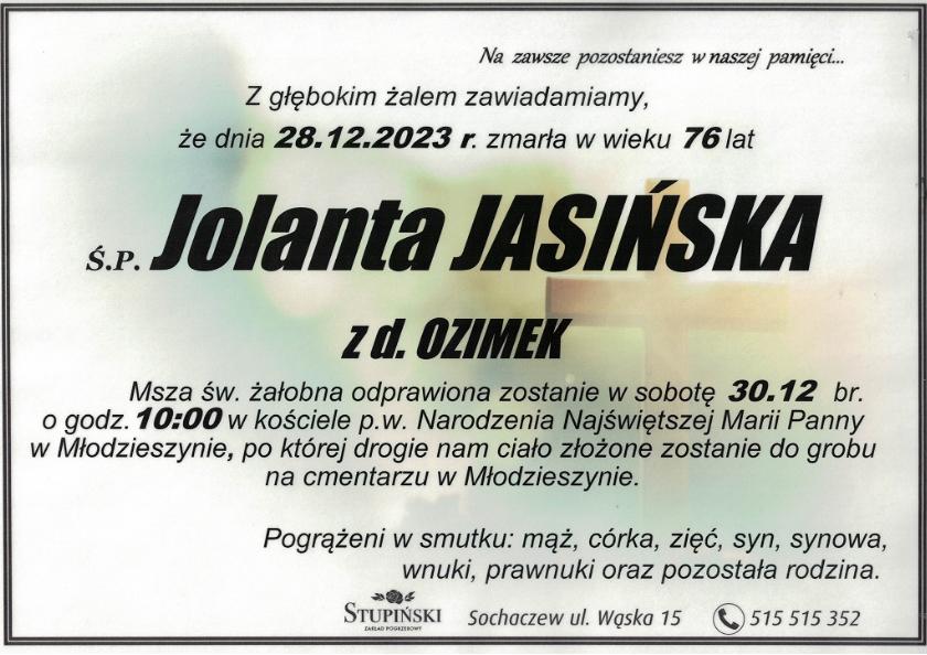Jolanta Jasińska