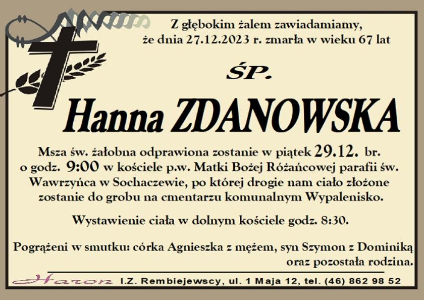 Hanna  Zdanowska 
