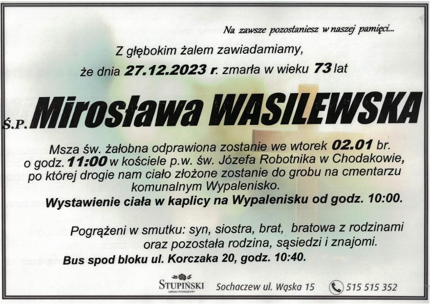 Mirosława Wasilewska