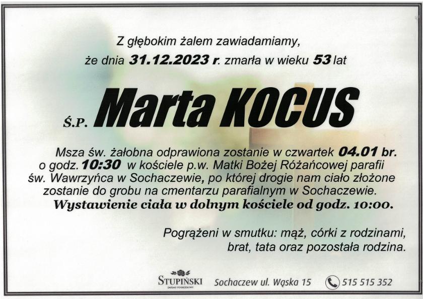 Marta Kocus