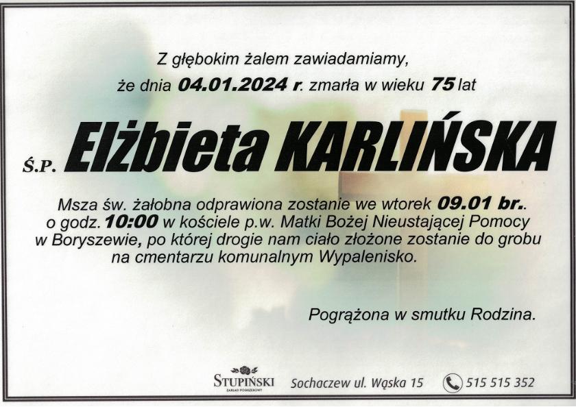 Elżbieta Karlińska