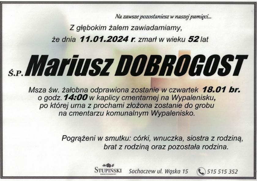 Mariusz Dobrogost