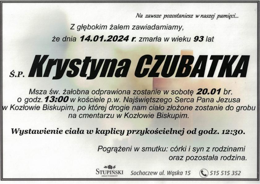 Krystyna Czubatka
