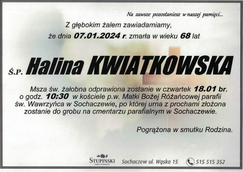 Halina Kwiatkowska