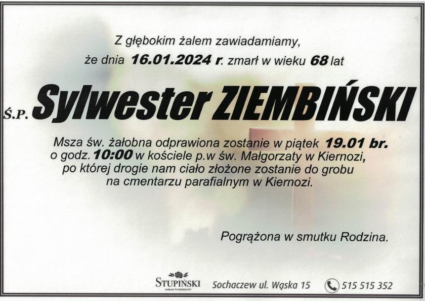Sylwester Ziembiński
