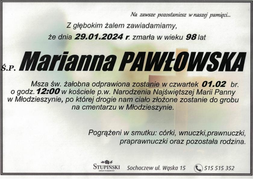 Marianna Pawłowska