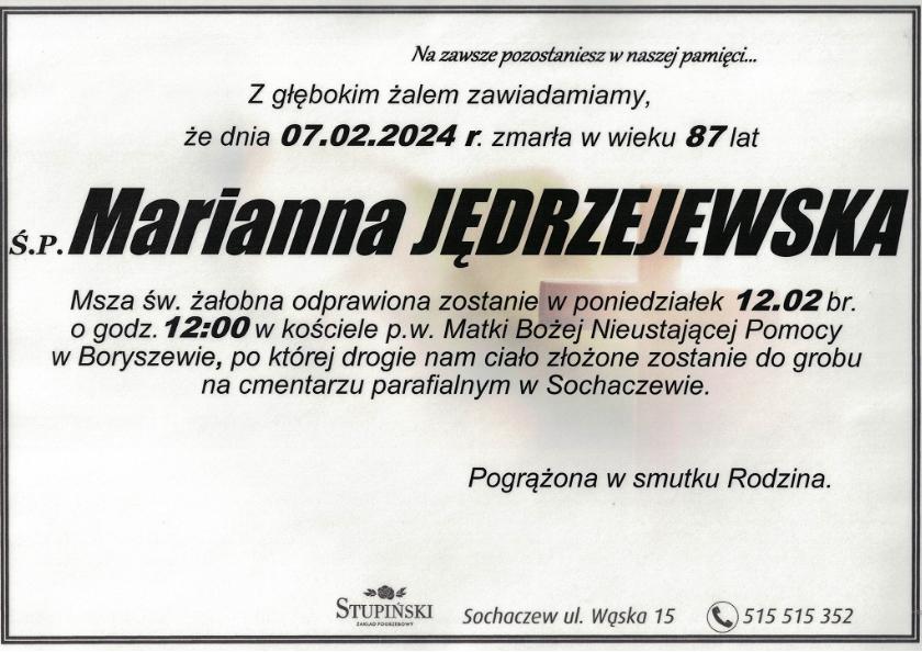 Marianna Jędrzejewska