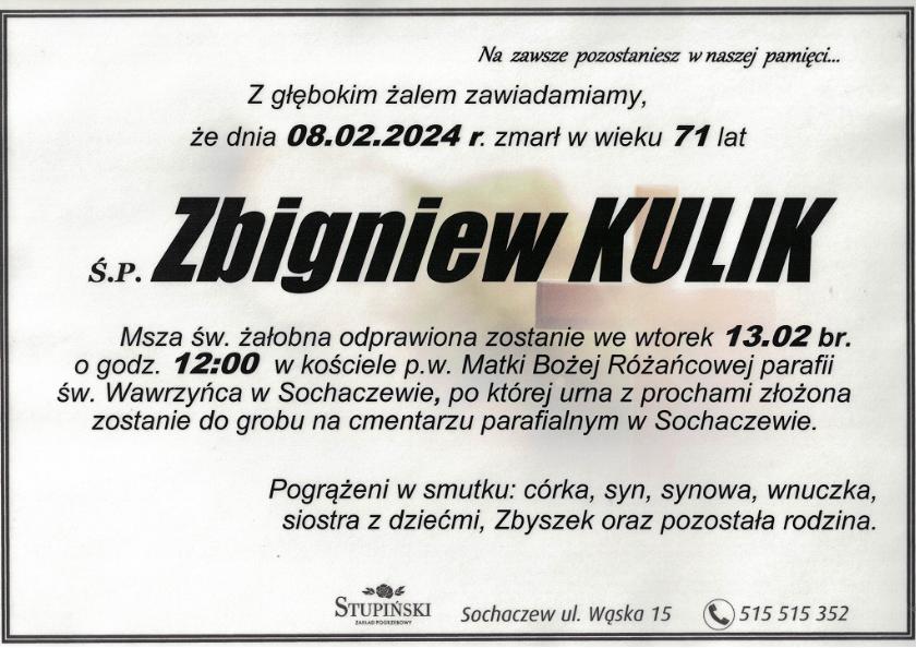 Zbigniew Kulik