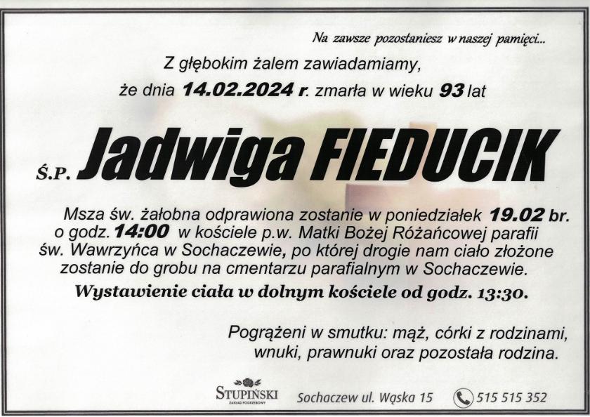 Jadwiga Fieducik