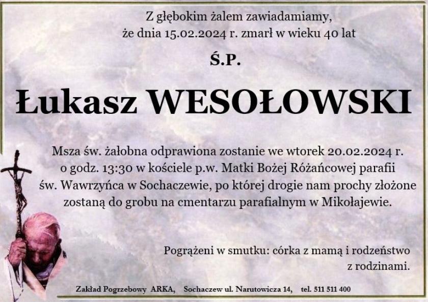 Łukasz Wesołowski