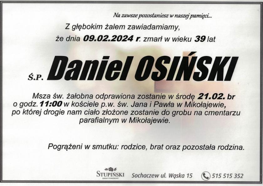 Daniel Osiński