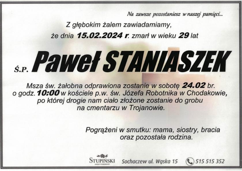 Paweł Staniaszek