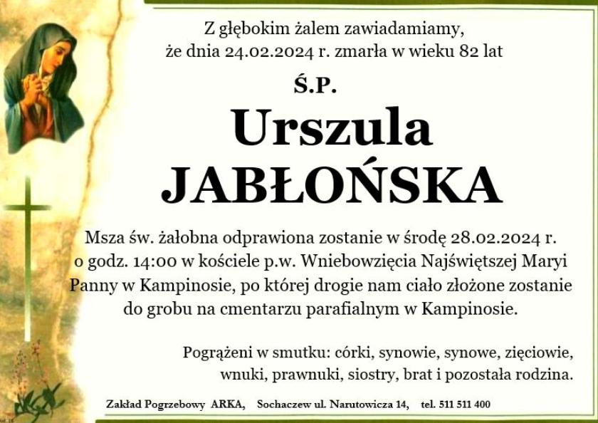 Urszula Jabłońska