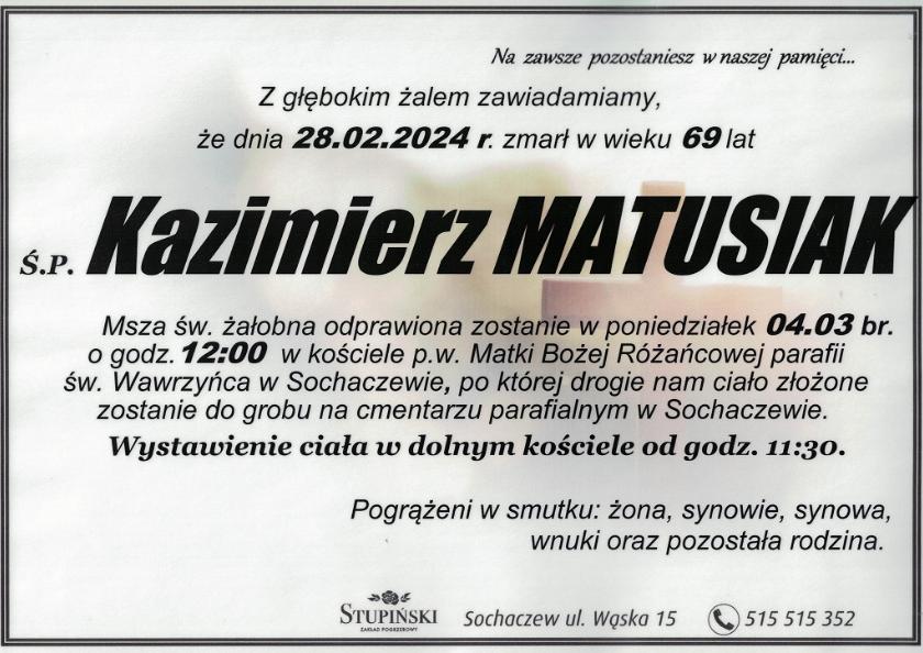 Kazimierz Matusiak
