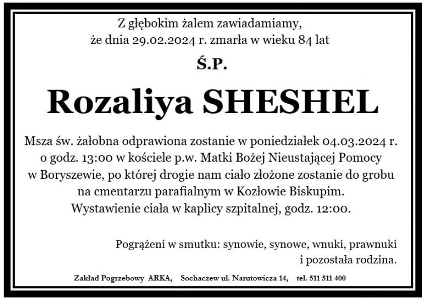 Rozaliya Sheshel