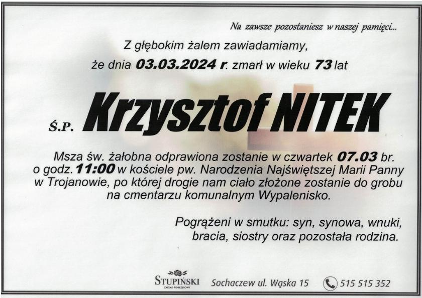 Krzysztof Nitek