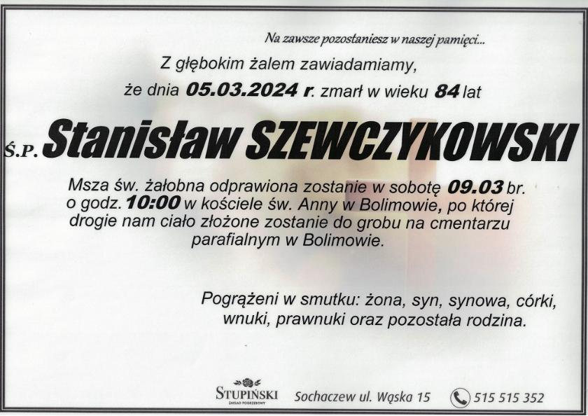 Stanisław Szewczykowski