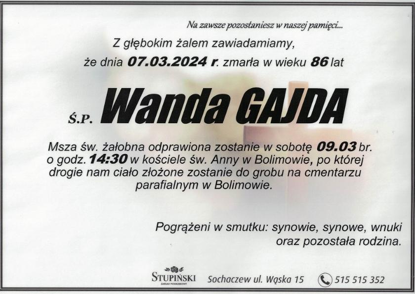 Wanda Gajda