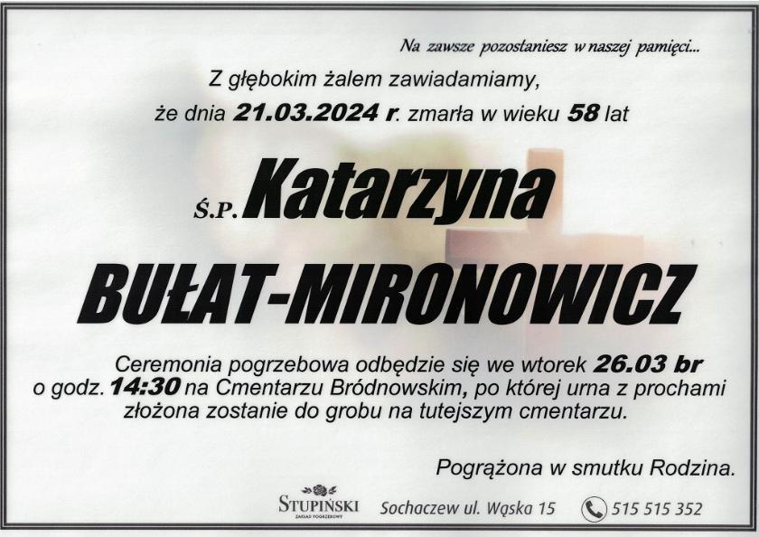 Katarzyna Bułat - Mironowicz