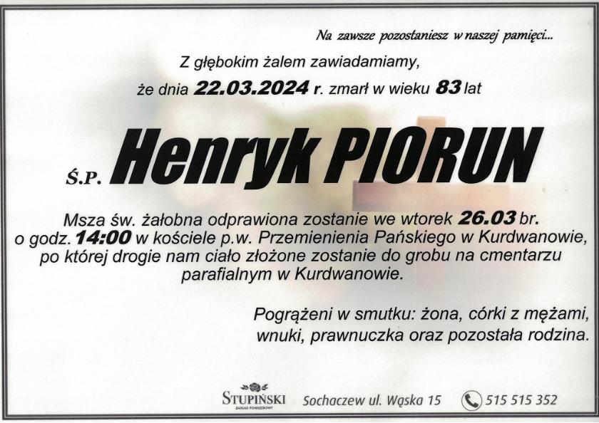 Henryk Piorun