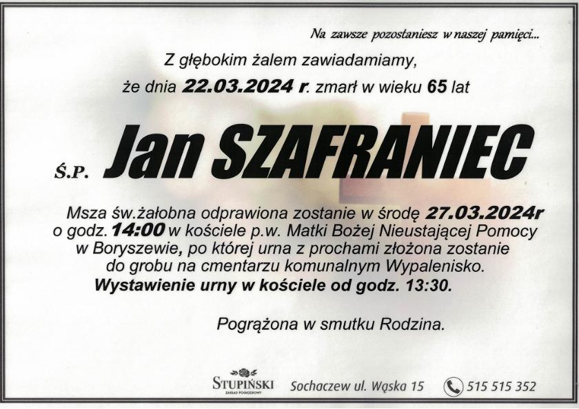 Jan Szafraniec