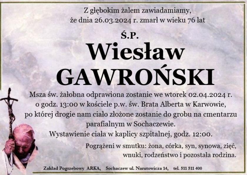 Wiesław Gawroński