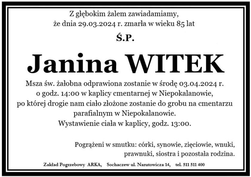 Janina Witek