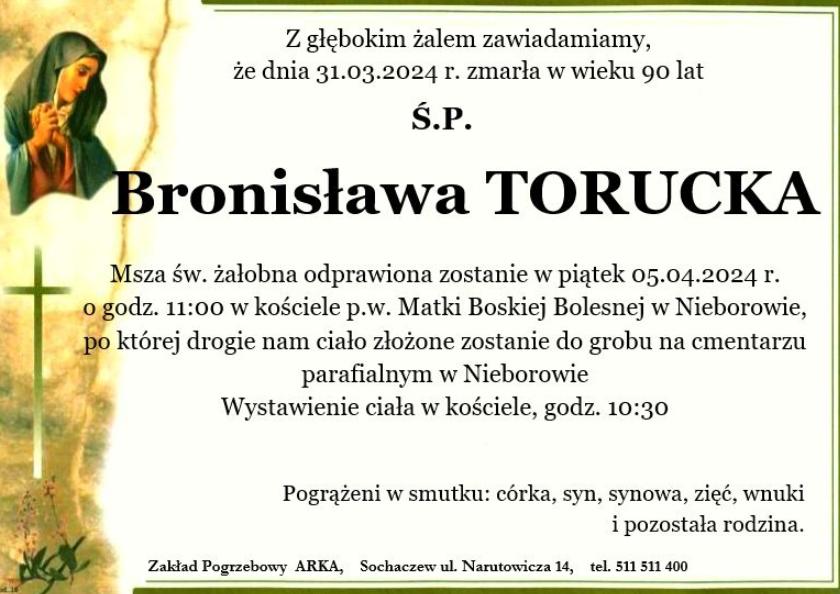Bronisława Torucka