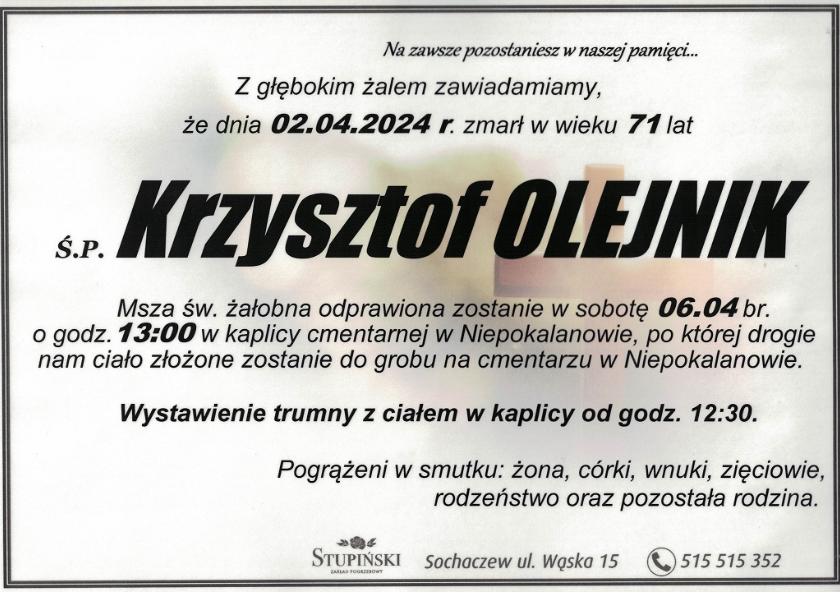 Krzysztof Olejnik