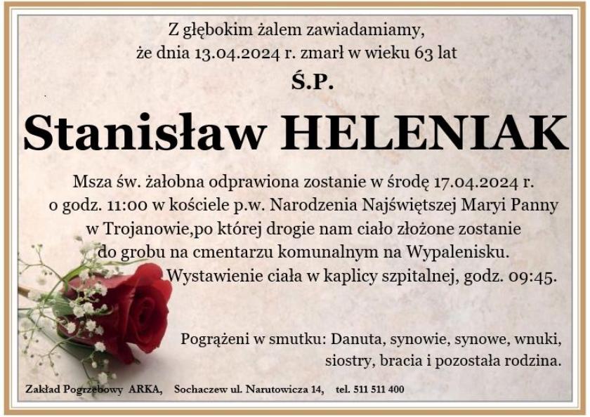 Heleniak Stanisław