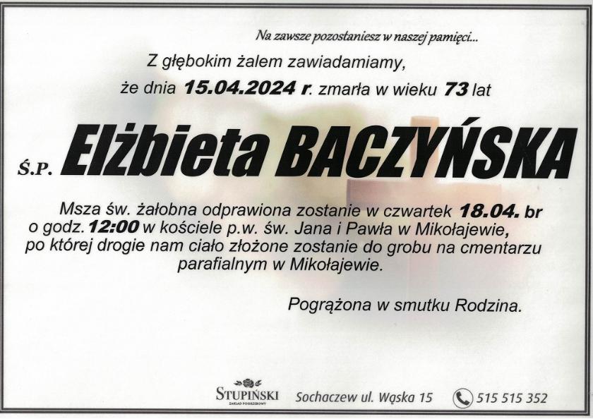 Elżbieta Baczyńska