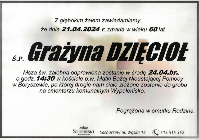 Grażyna Dzięcioł