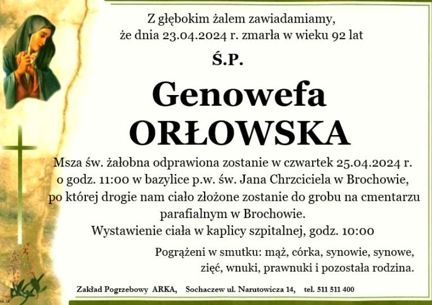 Genowefa Orłowska