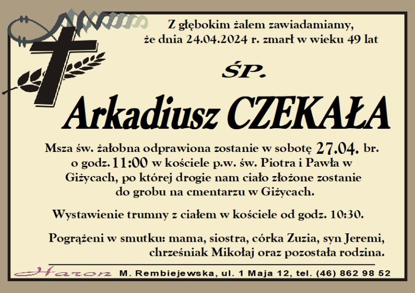 Arkadiusz Czekała