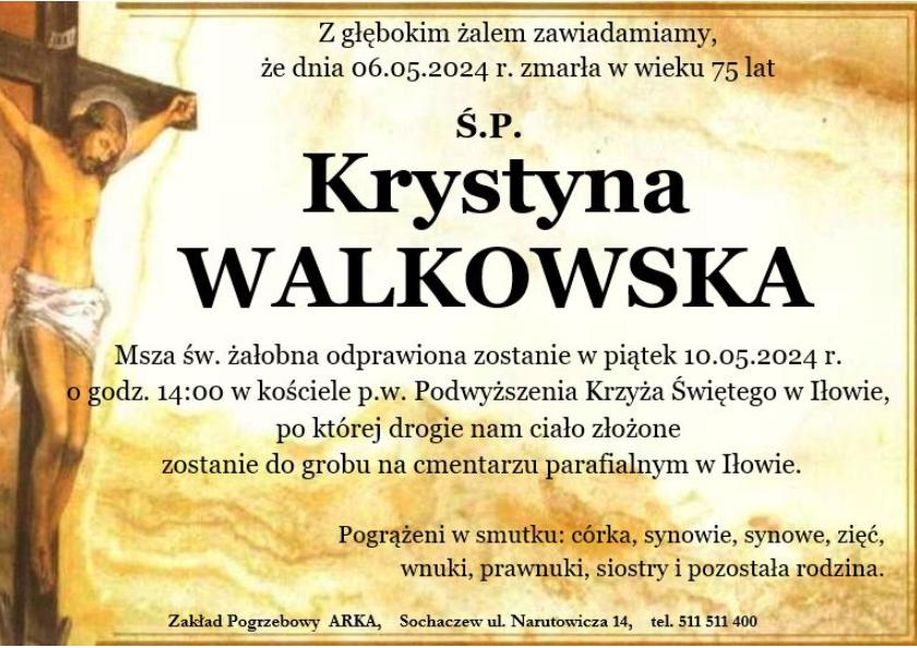 Krystyna Walkowska