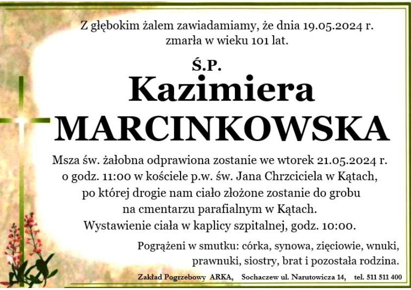 Kazimiera Marcinkowska