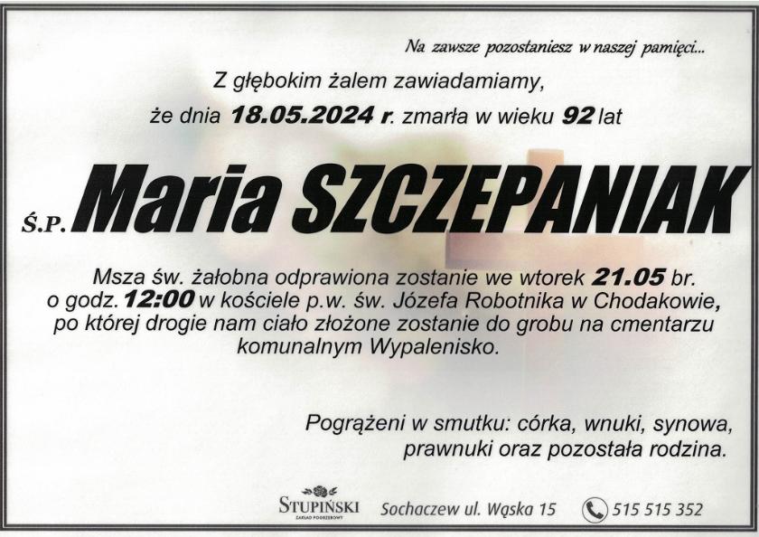 Maria Szczepaniak