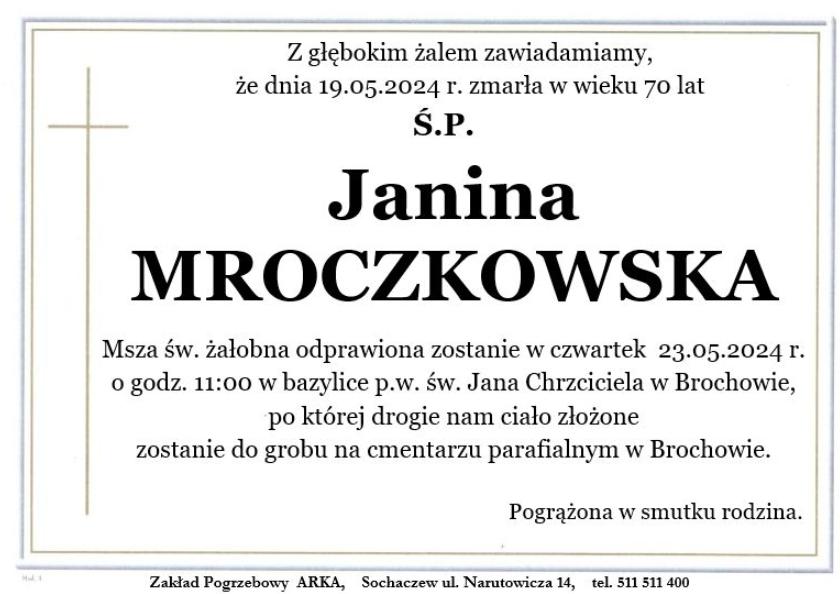 Janina Mroczkowska