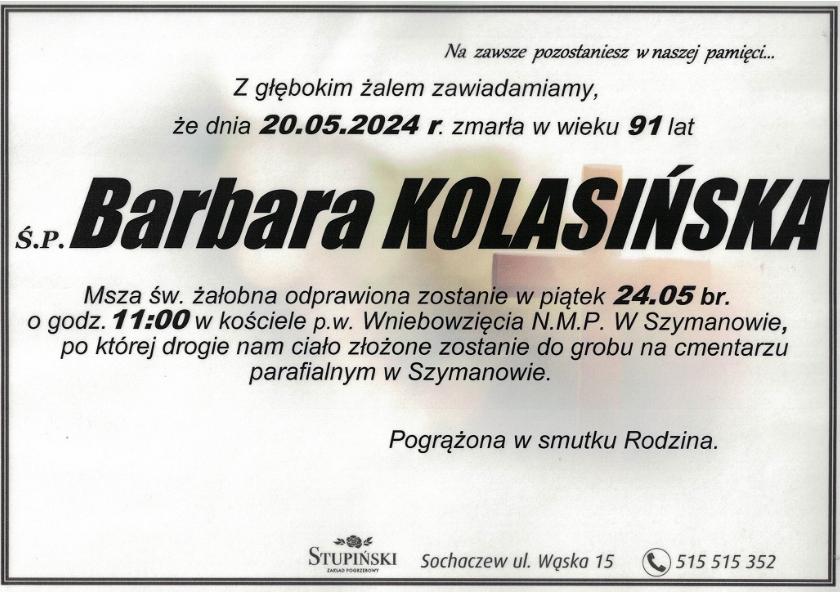 Barbara Kolasińska
