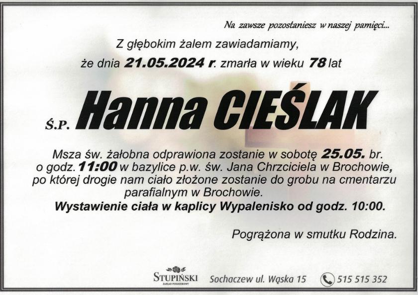 Hanna Cieślak