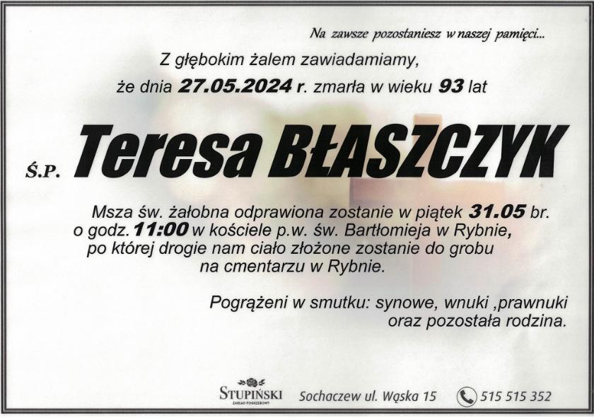 Teresa Błaszczyk