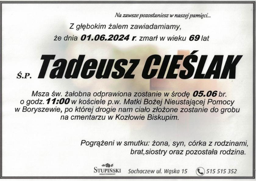 Tadeusz Cieślak