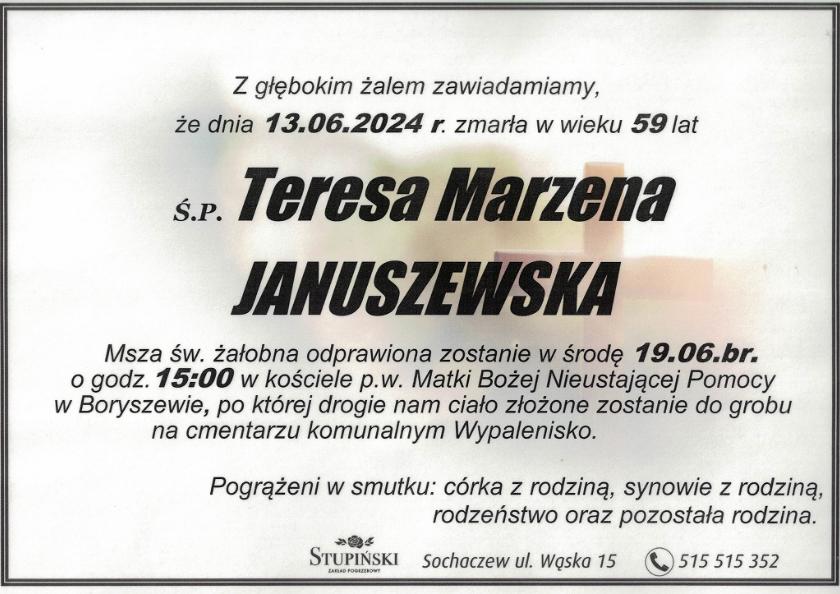 Teresa Marzena Januszewska