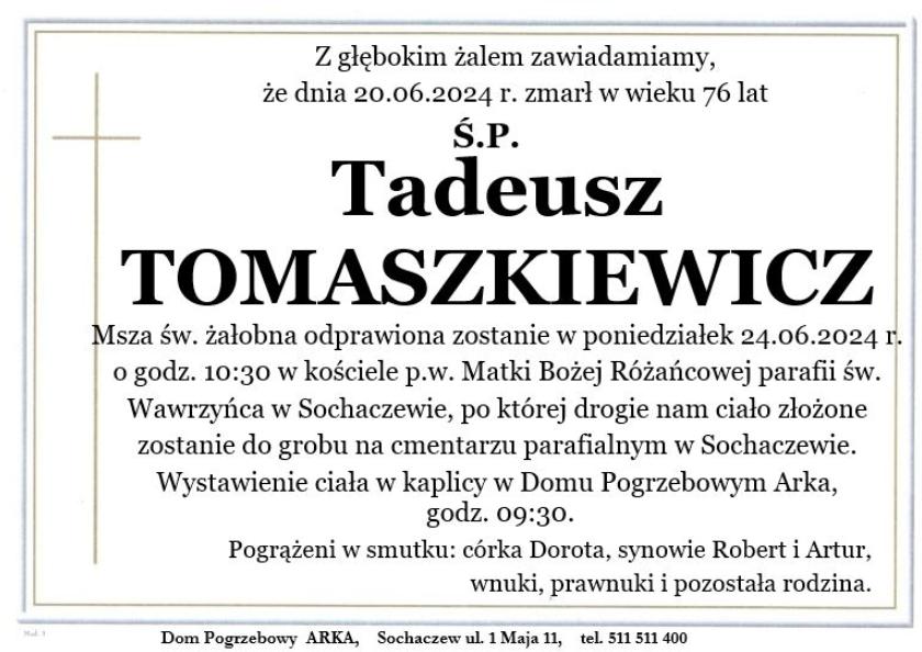 Tadeusz Tomaszkiewicz