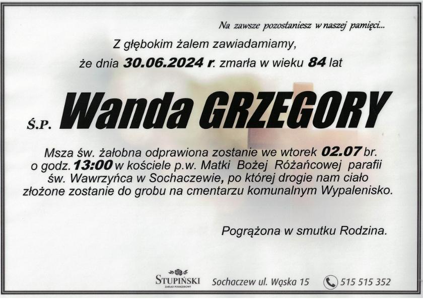 Wanda Grzegory