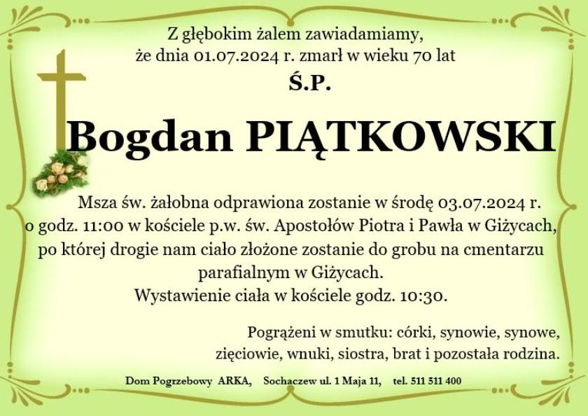 Bogdan Piątkowski