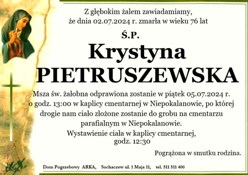 Krystyna Pietruszewska